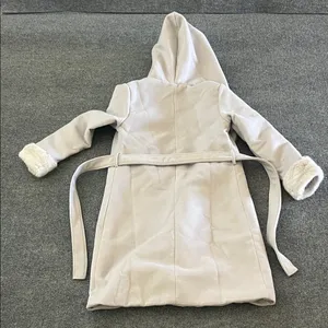Cozy Hooded Coat with Faux Fur Trim Size‎ M thumbnail 9