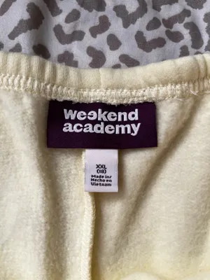 Weekend academy fleece joggers butter yellow Size XXL thumbnail 4