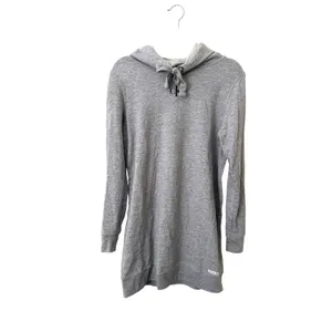 CALVIN KLEIN JEANS Hooded Sweatshirt‎ Dress Grey Small thumbnail 3