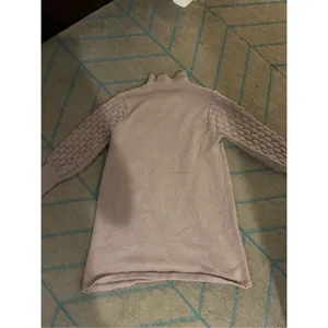 NEW Long Sleeve Sweater Dress Knit Mini Pullover Dress L thumbnail 3