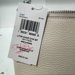 NWT Coach Charlotte Shoulder Bag cl407 with rainbow chain thumbnail 10