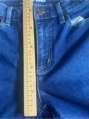 Lands' End Women's High-Rise Straight leg Jeans size 4‎ normcore thumbnail 9