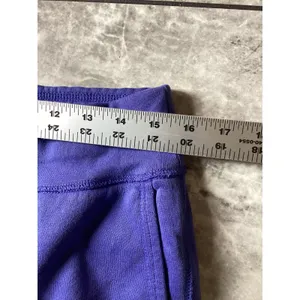 Polo Ralph Lauren Purple Fleece Joggers Womens Medium Pony Logo Sweatpants thumbnail 4