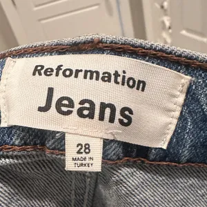Reformation Liza High Rise Straight Long Jeans Size 28 Palermo Denim‎ thumbnail 4