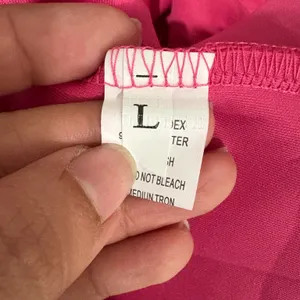 🆕 Elegant Pink Women's Dress Size L thumbnail 6