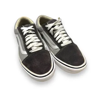 Vans Unisex Old Skool Shoes Sz 8 Womens 38.5 EU Gray Suede‎ ComfyCush SK8 Tennis thumbnail 2