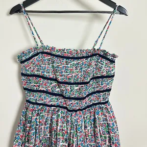 FREE PEOPLE Bali Checked Out Printed Dress in Gardenia Combo Size X-Small thumbnail 3