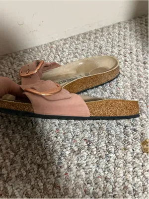 Birkenstock Madrid Big Buckle in Soft Pink Old Rose- Size 38 (7) thumbnail 6