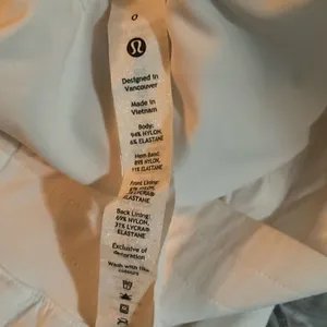 Lululemon Hotty Hot High Rise Skirt White thumbnail 11