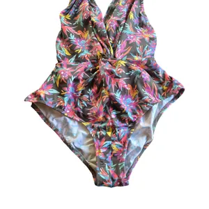 ASOS Pistol Panties Floral One-Piece Swimsuit Size: 10 thumbnail 2