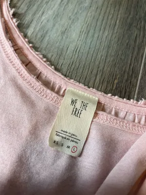Free People We The Free It’s Yours Tee in Pink thumbnail 5
