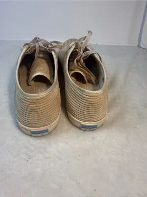 Toms Corduroy Carmel lace up sneaker womens 8 thumbnail 5