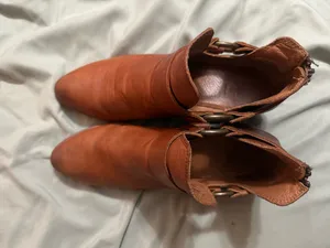 Frye Harness style leather booties  thumbnail 2