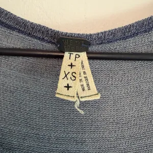 We the Free Top Blouse‎ XS Striped Knit Raw Hem Slouchy Beachy Oversized Boho thumbnail 4