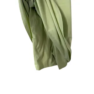 ABERCROMBIE & FITCH Athletic One-Shoulder Lime Green Mini Dress thumbnail 7