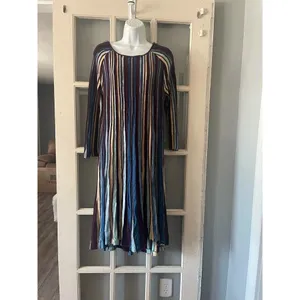 Anthropologie‎ Moth Striped High Low Dress thumbnail 4