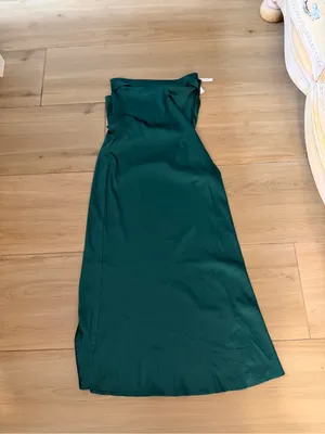 Merokeety NEW Strapless Sleeveless Bodycon Backless Ribbed Knit Dress S thumbnail 2