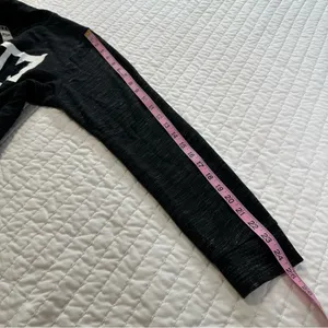PINK Victoria's Secret Charcoal Hoodie with Logo thumbnail 7