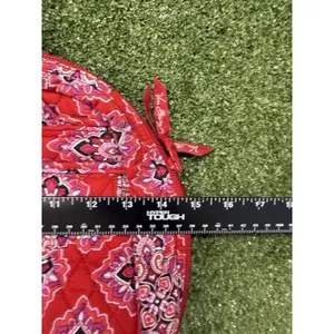 Vintage Vera Bradley Frankly Scarlett Bowler Bag Shoulder Purse Geometric Floral thumbnail 7