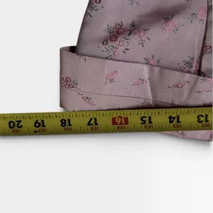 Altar'd State Floral Crop Top Women Large Pink Strapless Hannali Coquette | 8-24 thumbnail 4