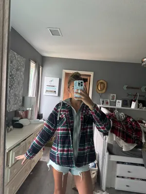 Natural Reflections Flannel Layered Jacket thumbnail 2