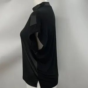 Express relaxed cap sleeve shimmer t shirt thumbnail 3