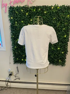🐶Abercrombie & Fitch Le Weekend White Graphic Tee thumbnail 6