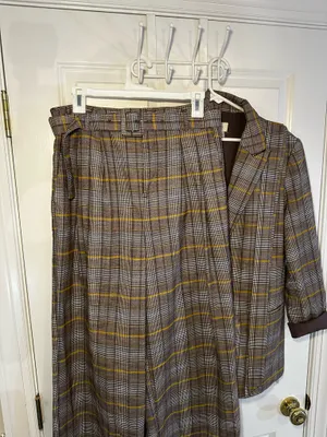 A New Day Plaid Pantsuit Set thumbnail 8