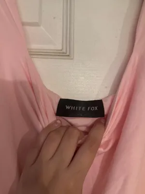 Brand New White Fox Taking Off Top Baby Pink Women’s Size Large thumbnail 8