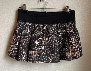 Lululemon Pace Rival Skirt II *4-way Stretch Sugar Crush Multi / Black thumbnail 1