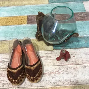 Poppy for Free People crocheted ballet flat NEW size 7 thumbnail 7
