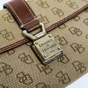 Vintage 90s Dooney & Bourke Signature Checkbook Wallet - WU53Q WA thumbnail 4