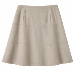 Boden Taupe A-Line/Skater Skirt thumbnail 1