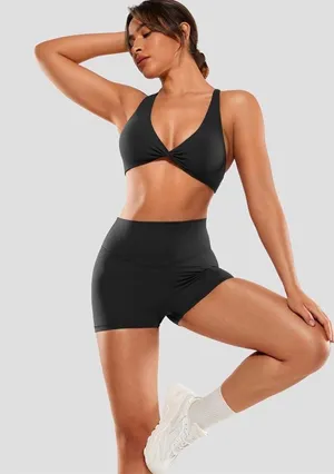 ✨VANTONIA Womens Scrunch Butt Biker Sz XS Shorts 2"✨ thumbnail 1