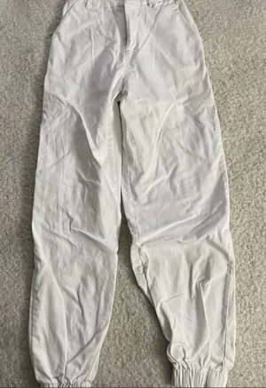 I am Gia high waist white‎ pants xs thumbnail 1
