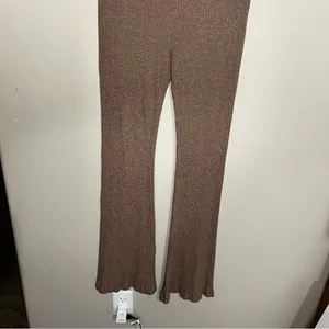 Alix NYX Delaney Revolve Ribbed High‎ Rise Pull On Flare Pants thumbnail 4