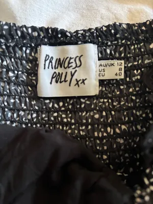 Princess Polly Romper Black and White thumbnail 4