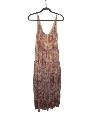 💗Free People Julianna Maxi Dress Size‎ Small Boho Tiered Floral Maxi Dress 💗 thumbnail 4