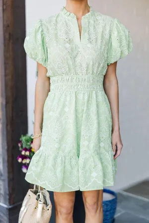 Boutique Green Dress thumbnail 5