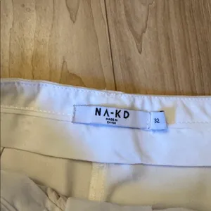 NA-KD WHITE Pants thumbnail 2