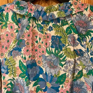 J.Crew Cotton Tie-Front Gathered Sleeves‎ Ruffle Top in Fairy Floral Size XS thumbnail 9