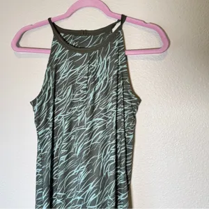 Patagonia Green Mint Abstract Print Athletic Dress Womens S Mini Gorpcore Hiking thumbnail 5