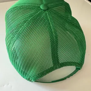 Green Trucker Hat with Patch thumbnail 3