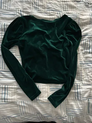 Shein Green Long Sleeve Top thumbnail 2