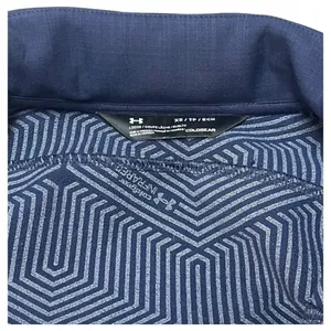 Under Armour Jacket Womens XS Loose ColdGear Pockets Full Zip Hoodie Sporty Blue thumbnail 6