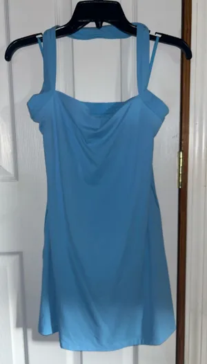 Blue OFFLINE by Aerie Workout Dress thumbnail 1
