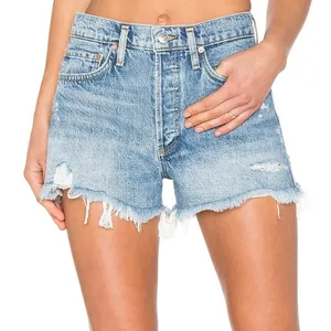 AGOLDE Parker Vintage Cut Off Shorts in Swapmeet thumbnail 1