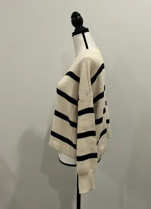 And Now This Striped Sweater White Size M thumbnail 2