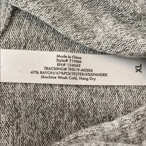 ebb & flow Gray Hoodie.  Size XLarge. EUC thumbnail 5