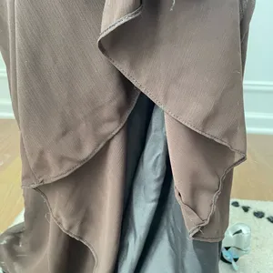 Wtoo Chocolate Brown Formal Gown Bridesmaid Dress Open Back Halter 6 thumbnail 10